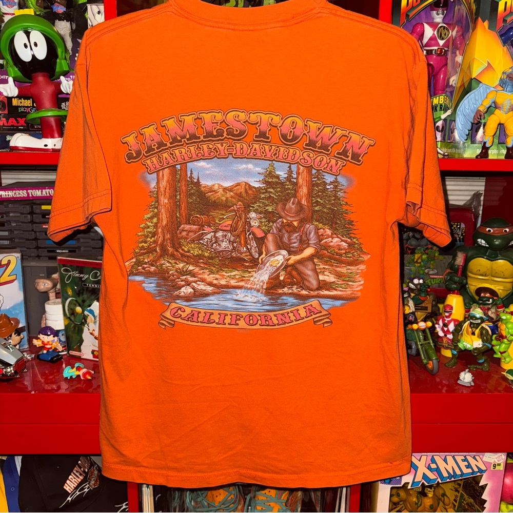 VTG 2003 Harley-Davidson x Jamestown, Ca gold rush T-shirt
